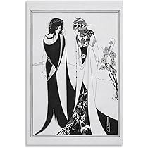 サロメ アートパネル オーブリービアズリー THE BLACK CAPE サロメ アートパネル オーブリービアズリー THE BLACK CAPE The